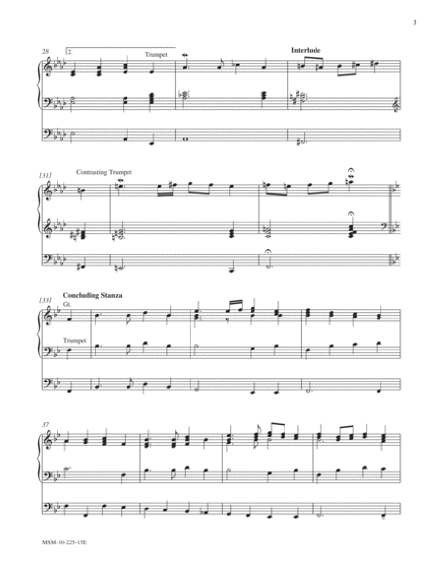 Webb Choir scores gallery preview page 3