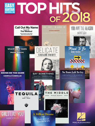 Book cover for Top Hits of 2018