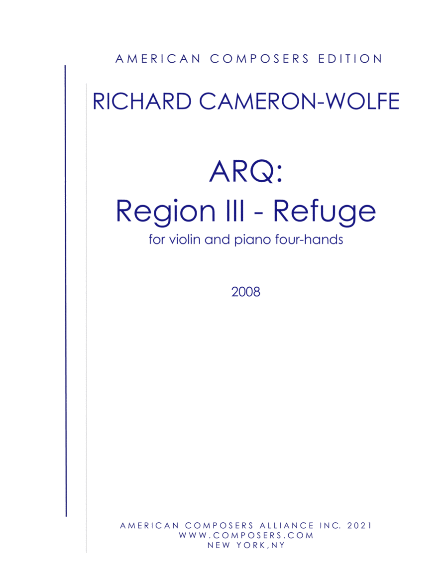 [Cameron-Wolfe] ARQ: Region III - Refuge