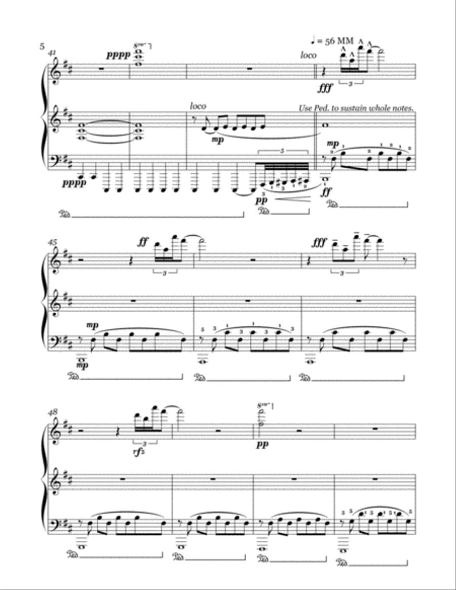 Sonata Hymnica No. 1 Piano Solo scores gallery preview page 6