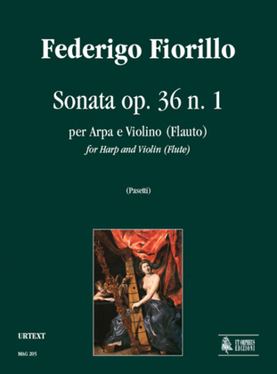 Sonata Op. 36 No. 1 for Harp and Violin (Flute)