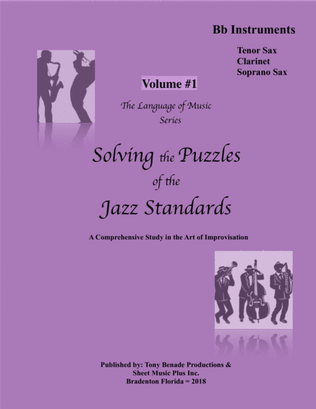 Solving the Puzzle of the Jazz Standards for Tenor Saxophone
