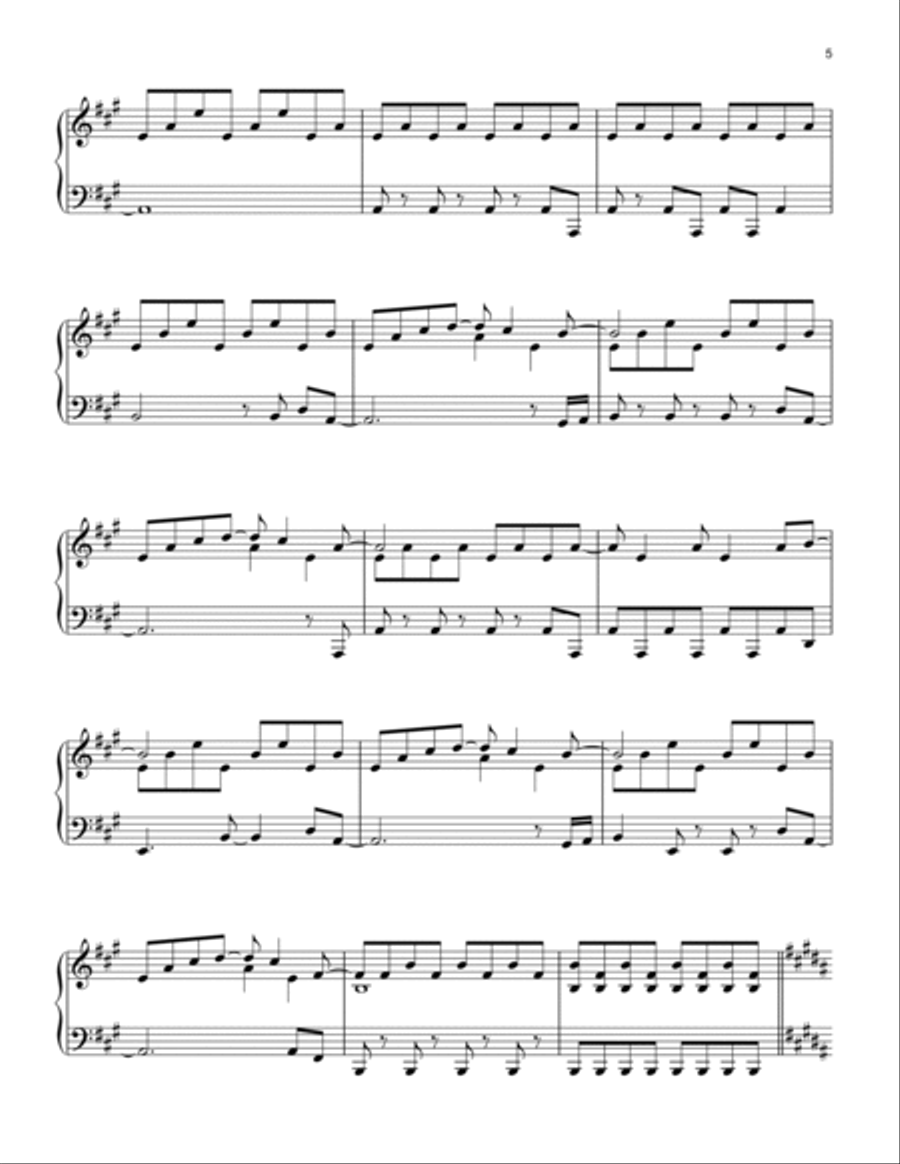 Twilight Piano Solo Pack featuring Bella's Lullaby Piano Solo scores gallery preview page 5