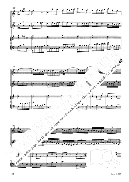 Concerto a tre in C