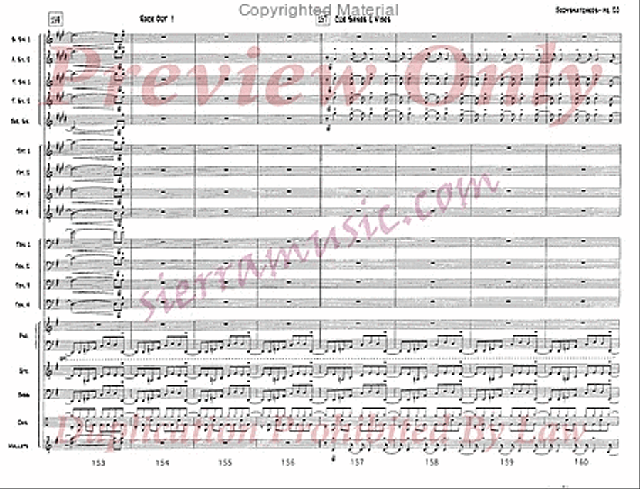 Bodysnatchers Bodysnatchers Jazz Ensemble scores gallery preview page 21