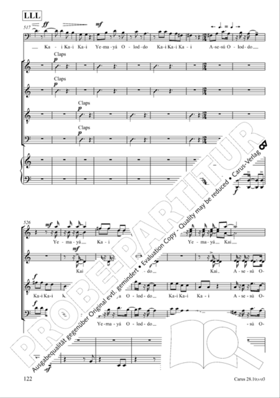 Water Water 4-Part scores gallery preview page 137