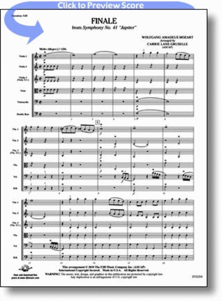 Finale from Symphony No. 41  Jupiter