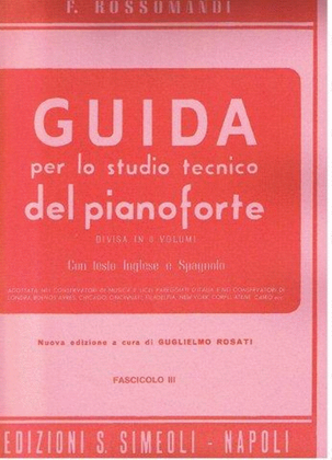 Guida per lo studio del Pianoforte Vol. 3