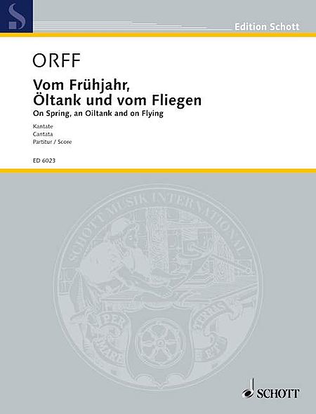 Book cover for Vom Fruhjahr (On Spring, On Oiltank, and on Flying)