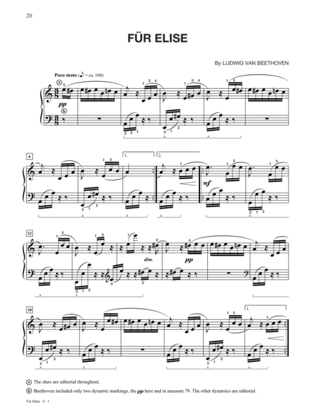 10 for 10 Sheet Music -- Classical Piano Favorites
