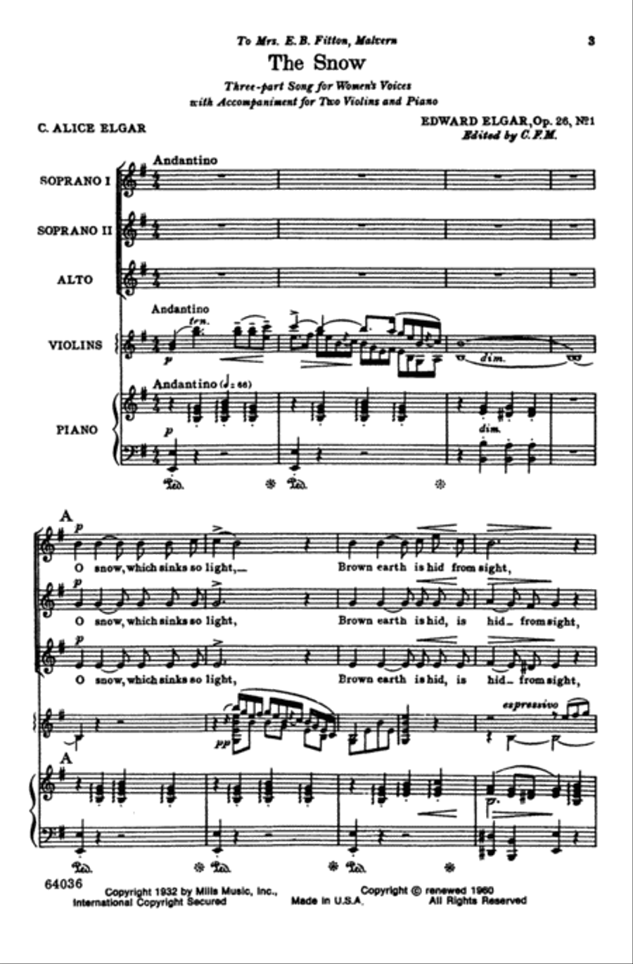 The Snow Choir scores gallery preview page 1