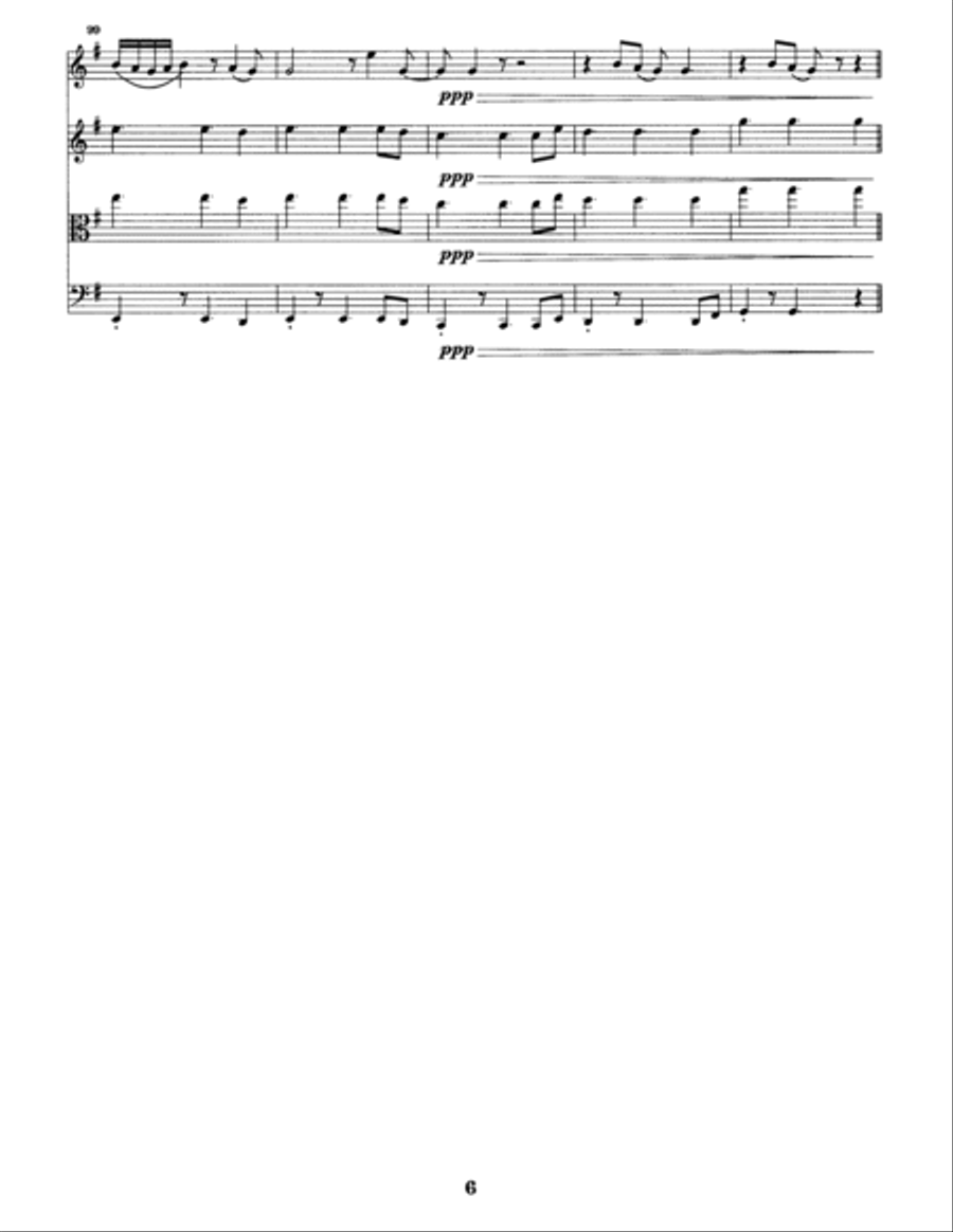 Stand By Me String Trio scores gallery preview page 6