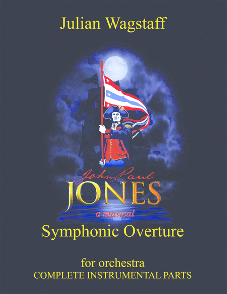 John Paul Jones - Symphonic Overture (instrumental parts) Full Orchestra scores gallery preview page 1