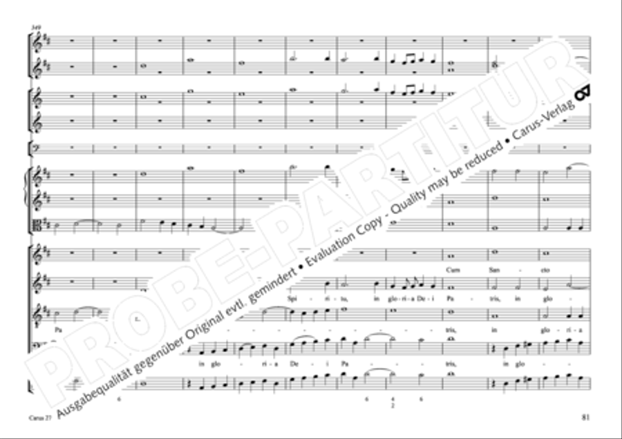 Messa per il Santissimo Natale 4-Part scores gallery preview page 72