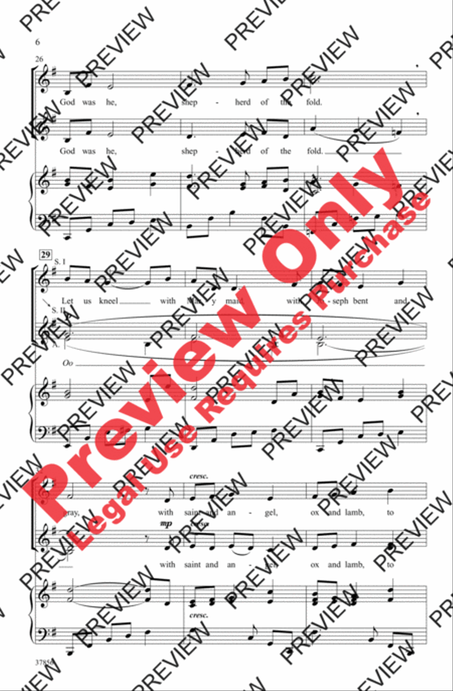 Born a Stranger Born a Stranger Women's Choir scores gallery preview page 6