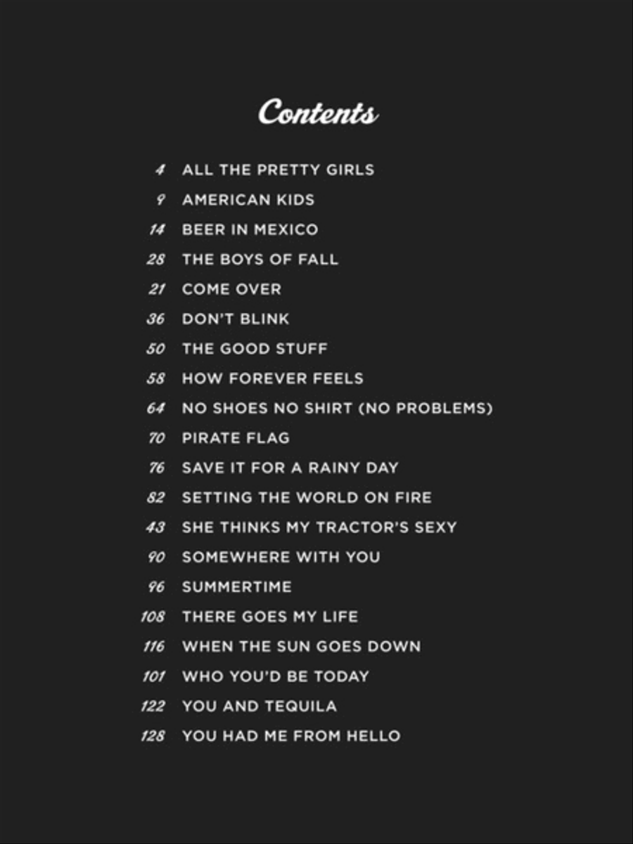 Best of Kenny Chesney Best of Kenny Chesney Piano, Vocal, Guitar scores gallery preview page 2