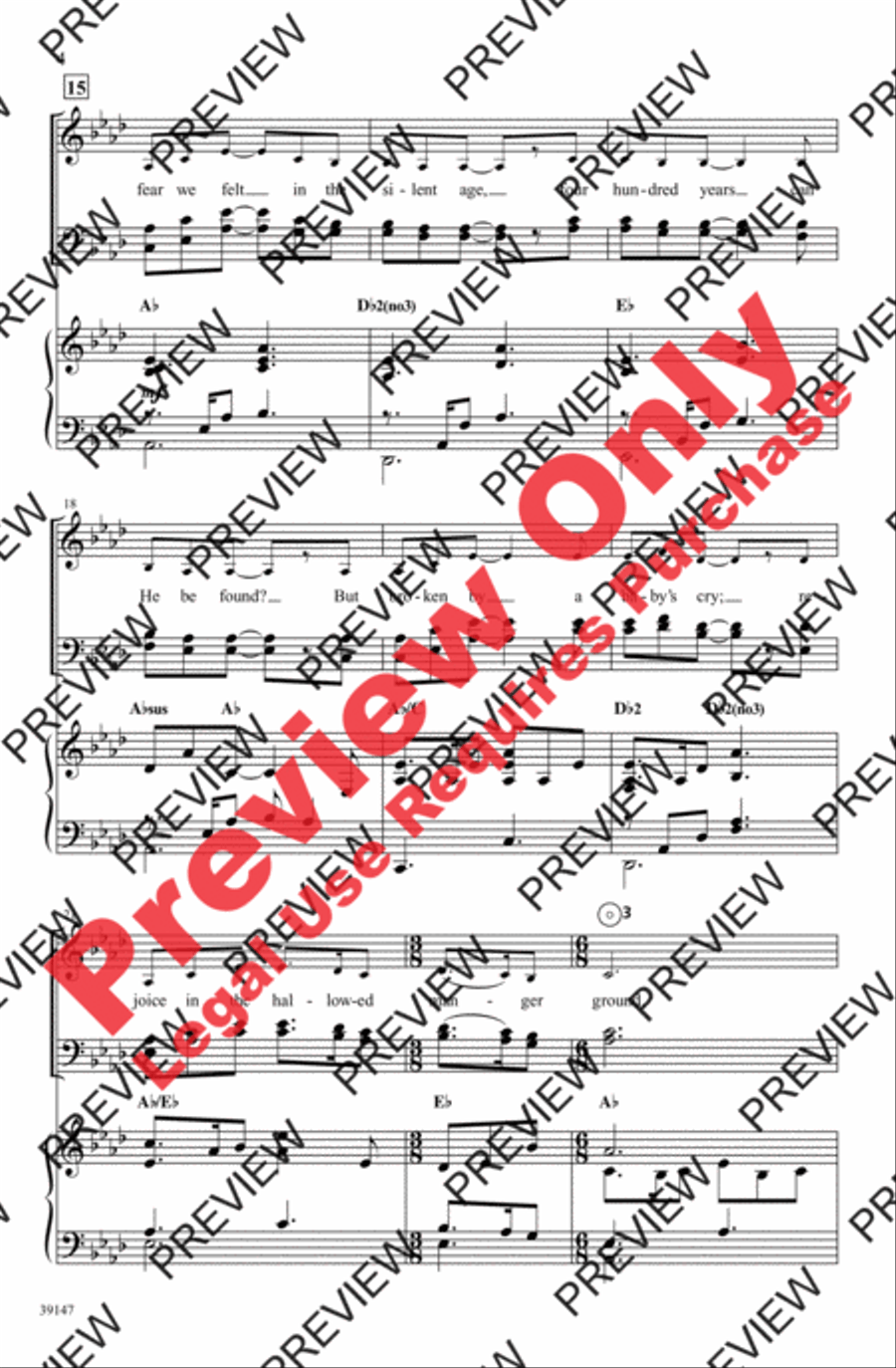 Emmanuel Emmanuel 4-Part scores gallery preview page 4