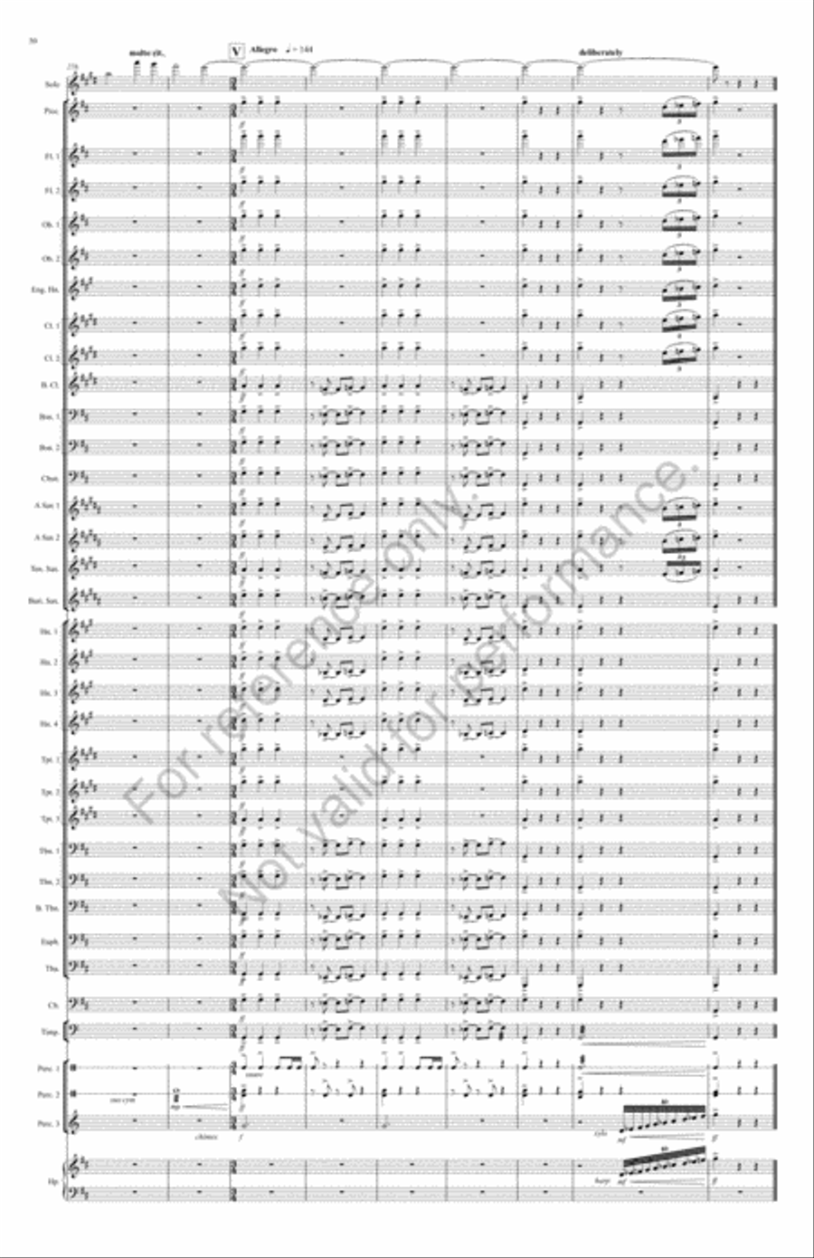 Shenandoah Fantasy Concert Band scores gallery preview page 31