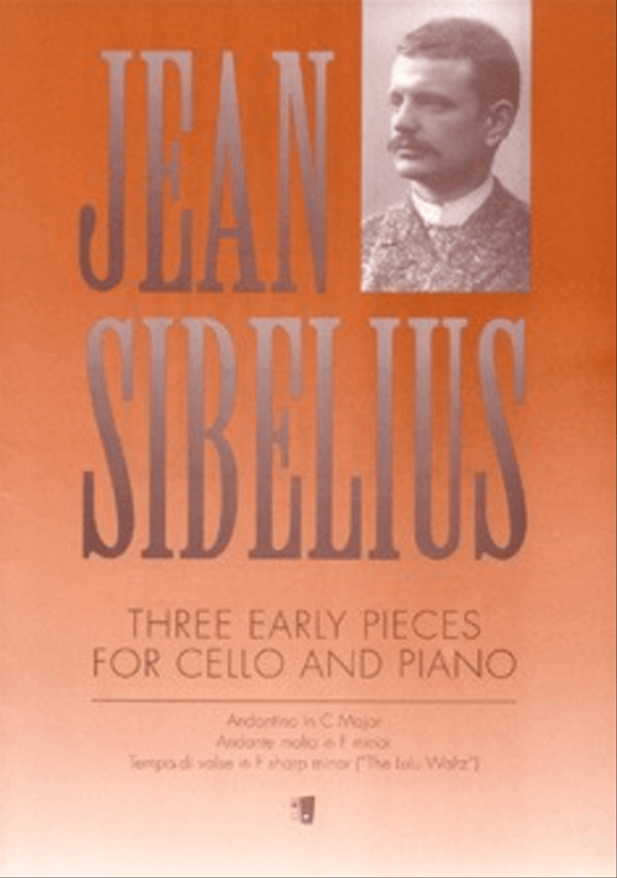 Three Early Cello Pieces / Kolme varhaista sellokappaletta Piano scores gallery preview page 1