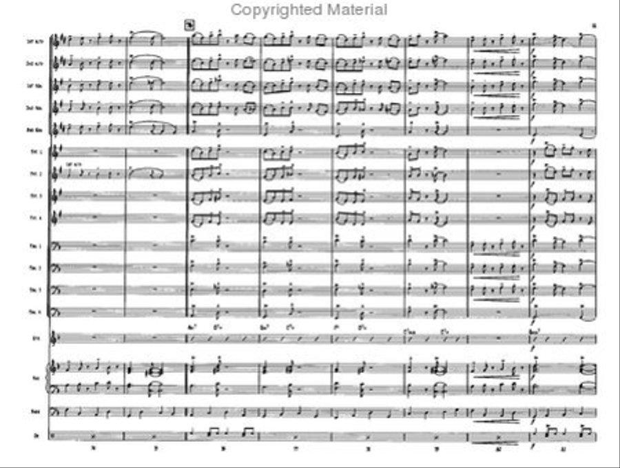 And The Angels Swing Jazz Ensemble scores gallery preview page 11