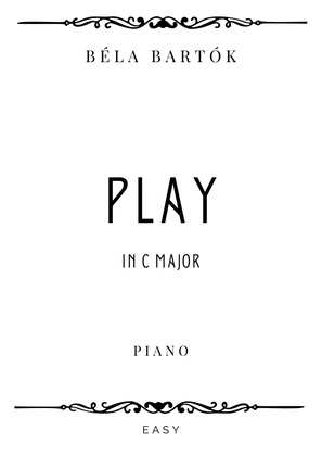 Book cover for Bartok - Play in C Major - Easy