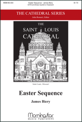 Book cover for Easter Sequence (Choral Score)