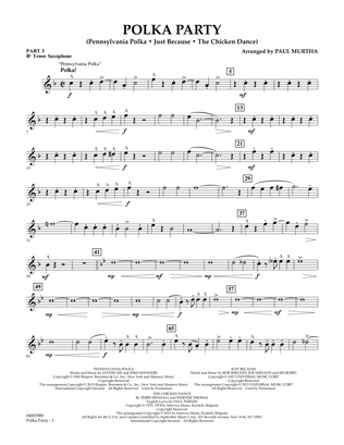 Polka Party - Pt.3 - Bb Tenor Saxophone