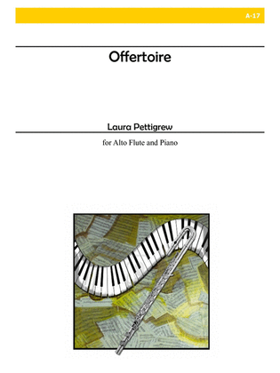 Book cover for Offertoire for Alto Flute and Piano