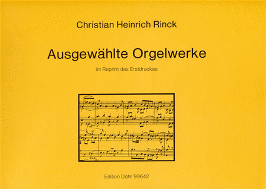 Ausgewahlte Orgelwerke