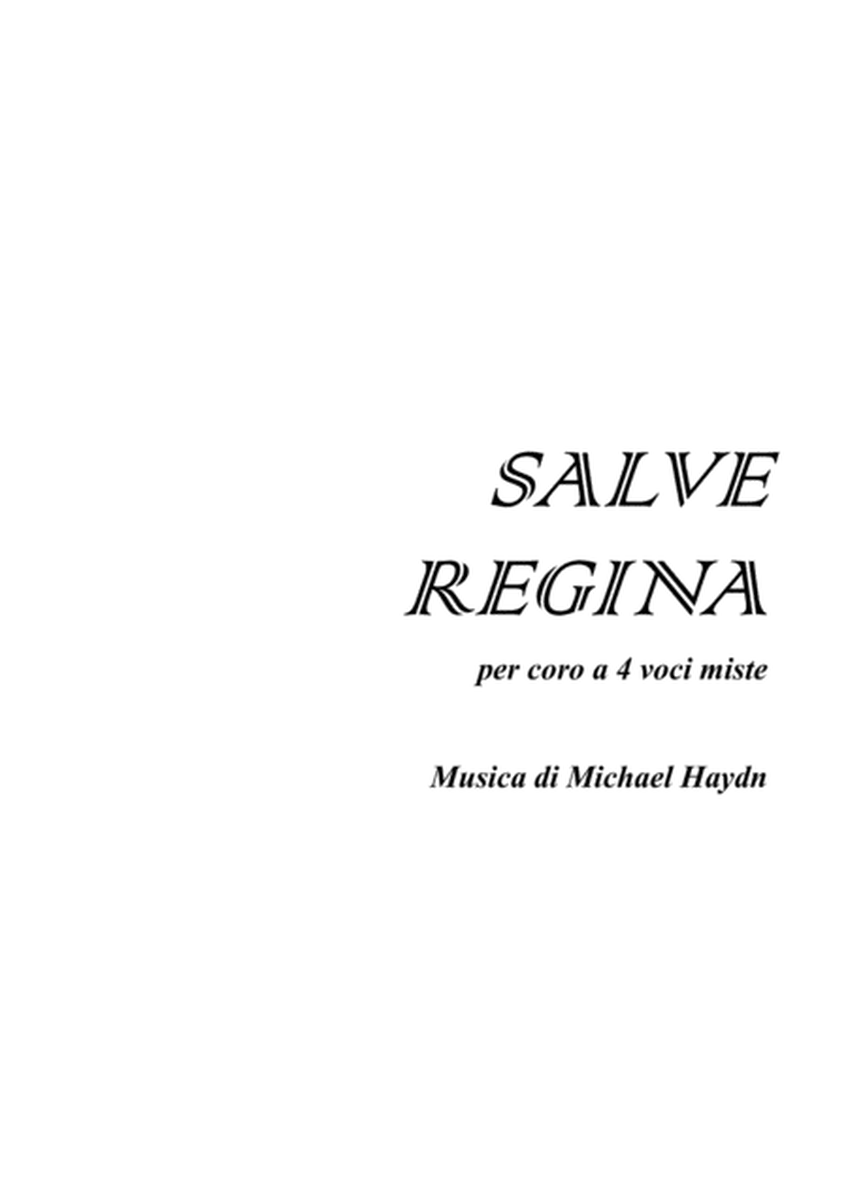 SALVE REGINA - Michael.Haydn - Mottetto for SATB Choir image number null