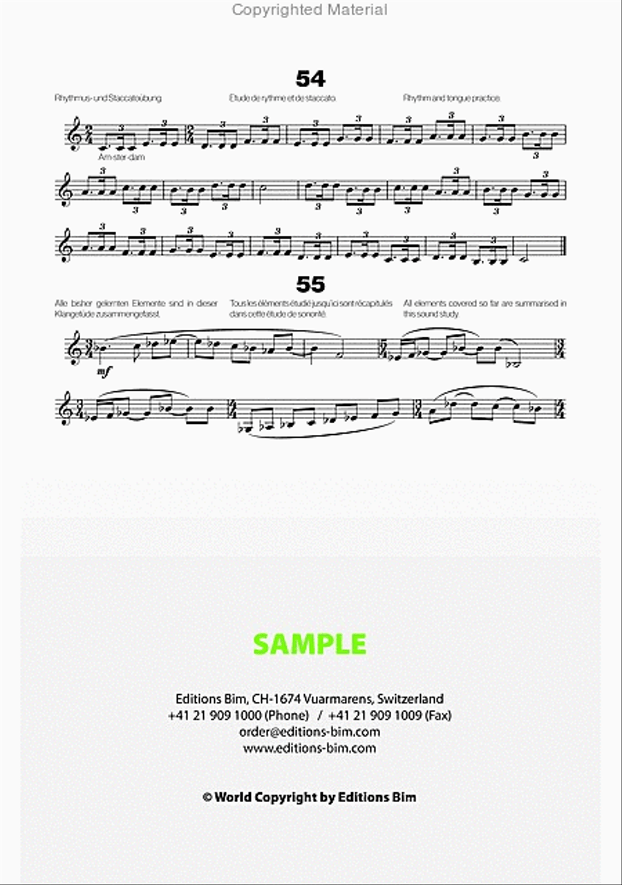 76 Progressive Klangetüden für Horn Horn scores gallery preview page 12