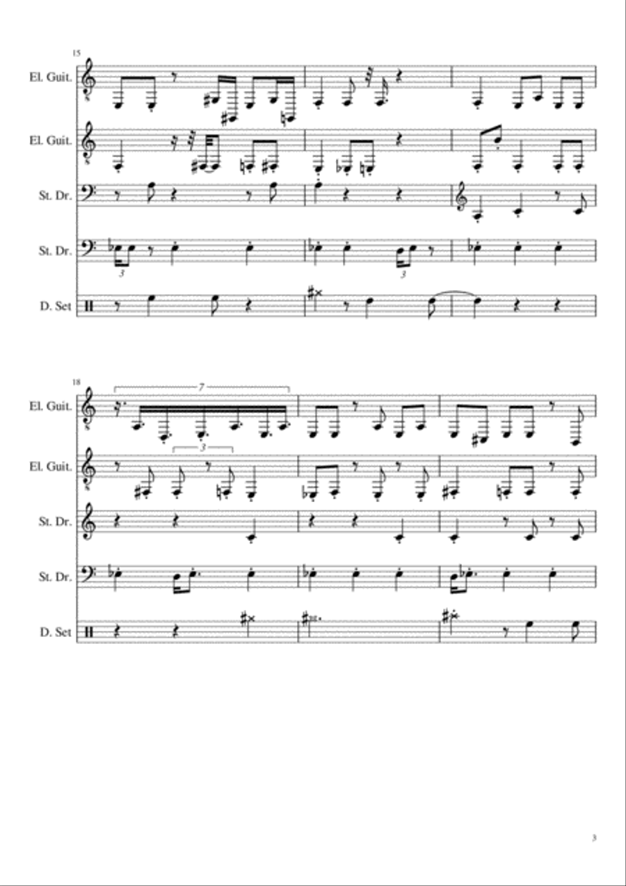 Hpsee Hpsee Guitar scores gallery preview page 3