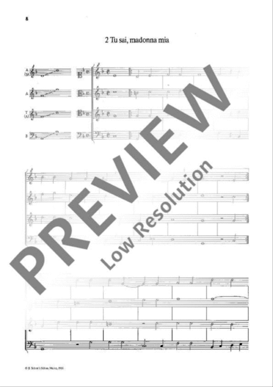 Dance Movements in four parts 4-Part scores gallery preview page 6