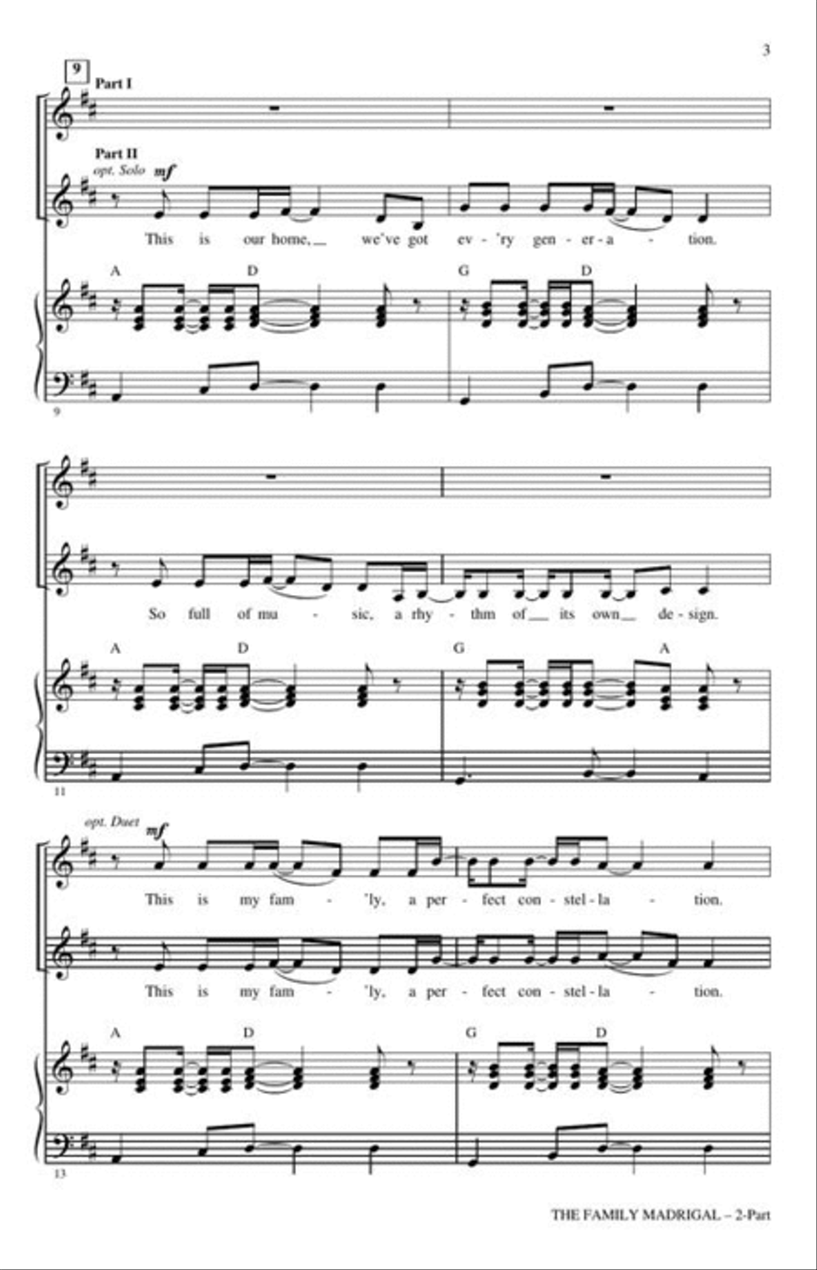 <br>Sheet music extract