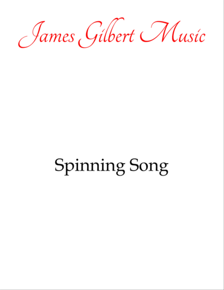 Spinning Song Piano Method scores gallery preview page 1