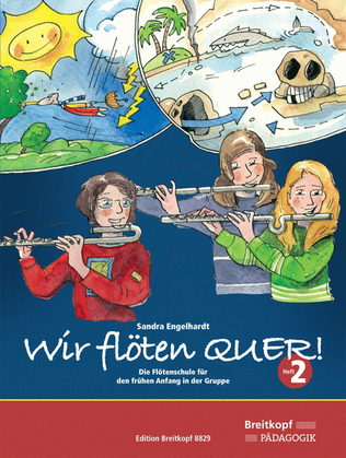 Book cover for Wir floten QUER!