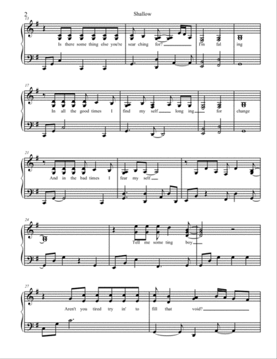 Shallow Shallow Small Ensemble scores gallery preview page 2