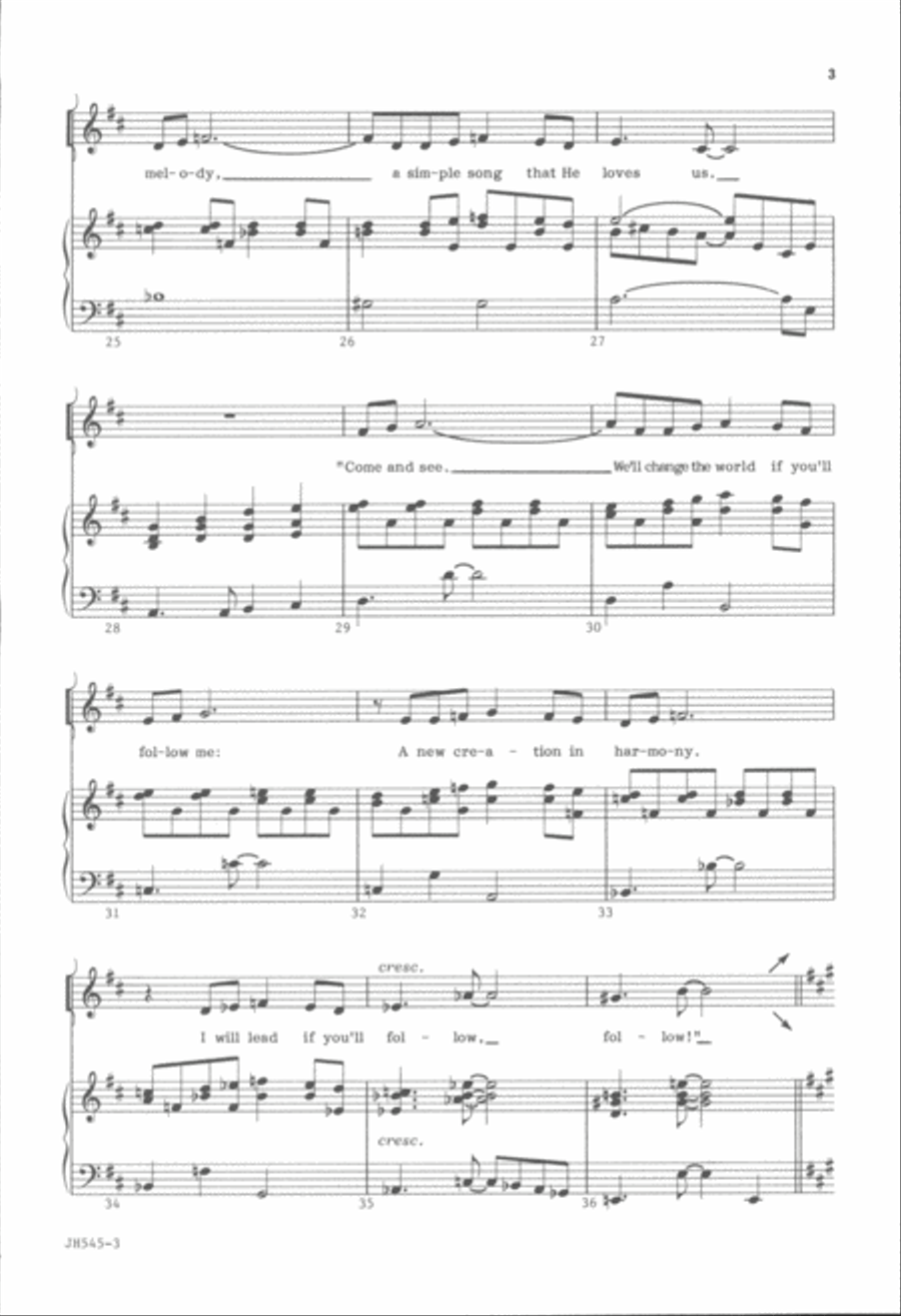 Follow Me Follow Me 2-Part scores gallery preview page 4