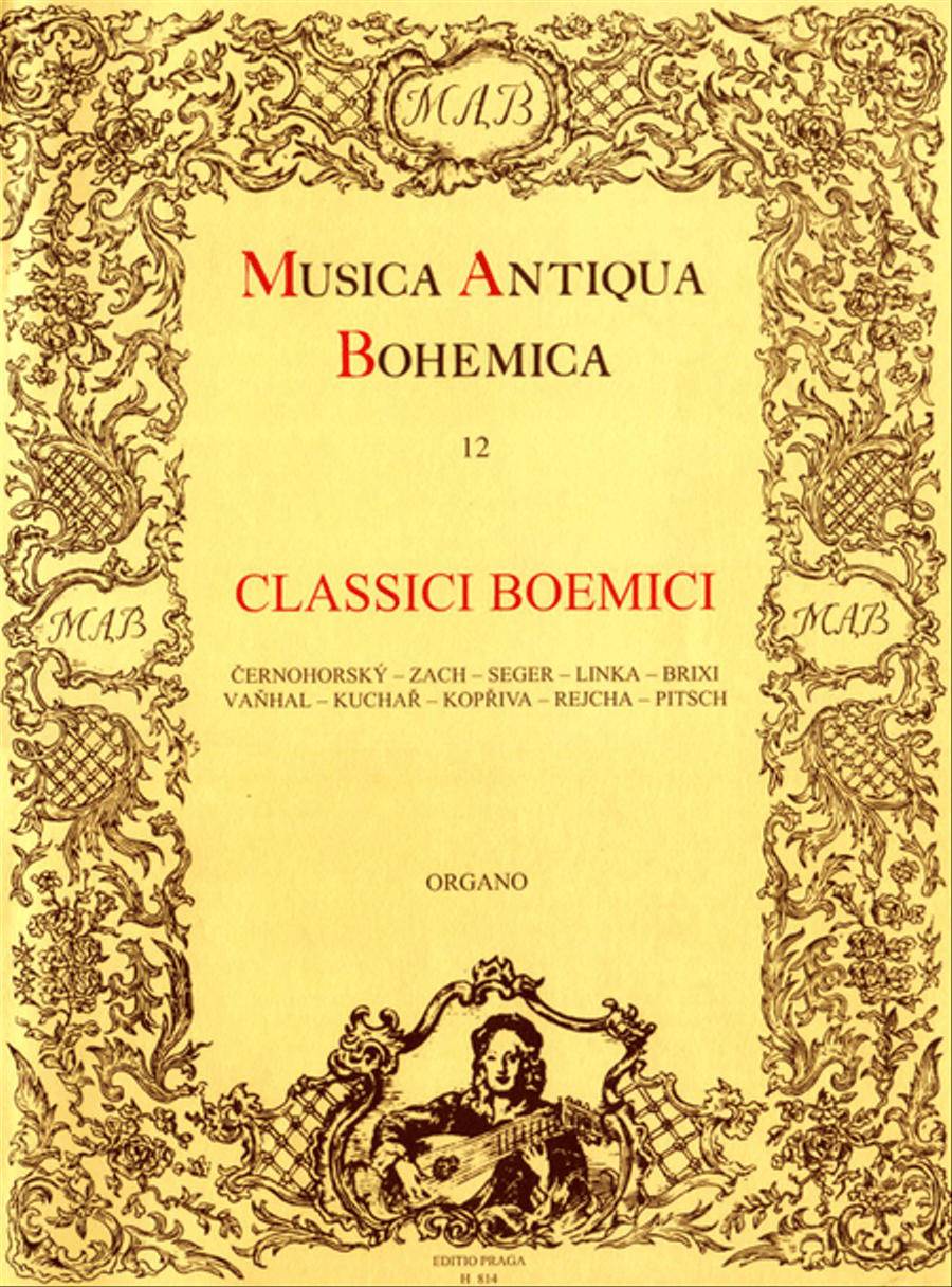Classici Boemici Organ scores gallery preview page 1