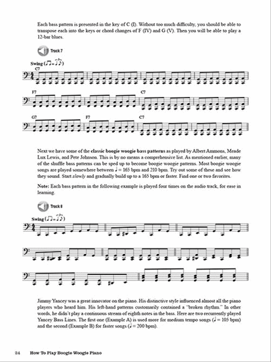 How to Play Boogie Woogie Piano Piano Method scores gallery preview page 5