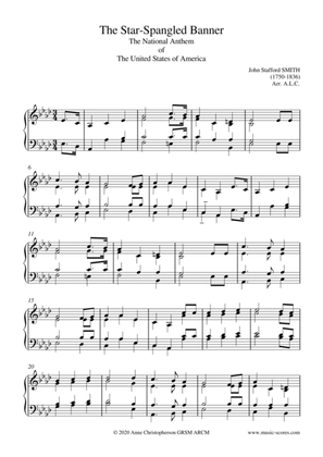 Book cover for Star Spangled Banner - Piano and Voice