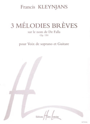 Book cover for Melodies Breves (3)