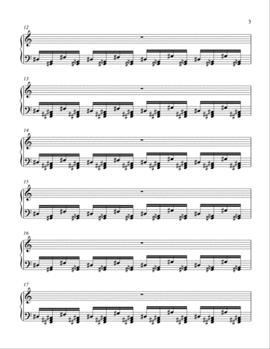 Etude in G-flat Major Op.3 No.30 Piano Method scores gallery preview page 3