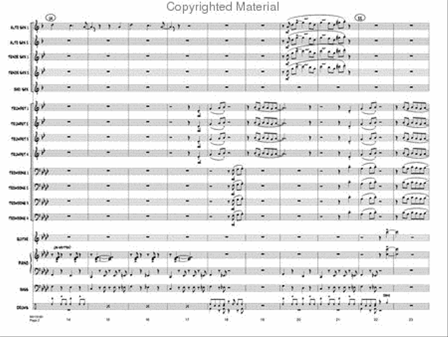 Too Darn Hot Jazz Ensemble scores gallery preview page 3