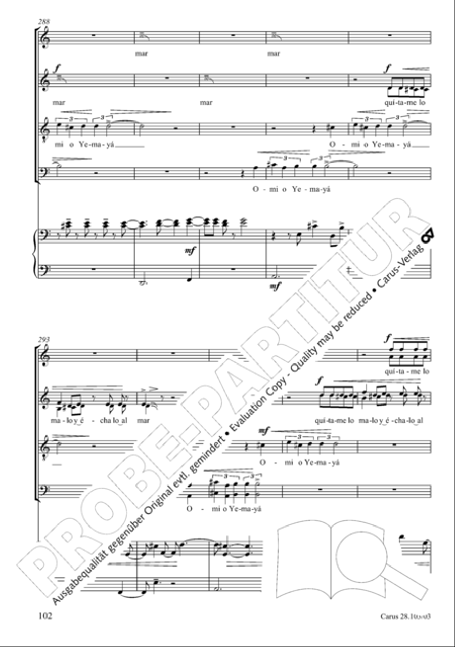 Water Water 4-Part scores gallery preview page 117