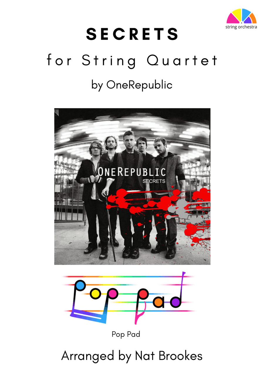 Secrets String Quartet scores gallery preview page 1