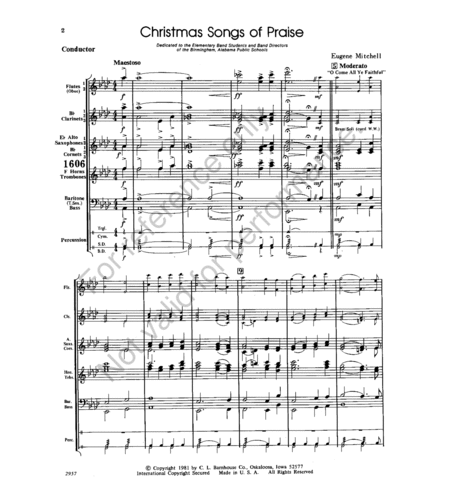 Christmas Songs of Praise