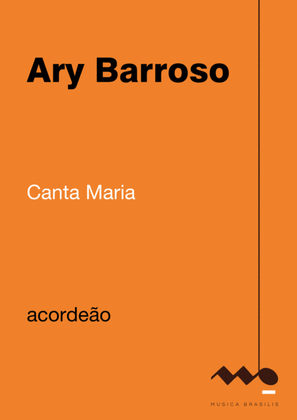 Book cover for Canta Maria (acordeão)
