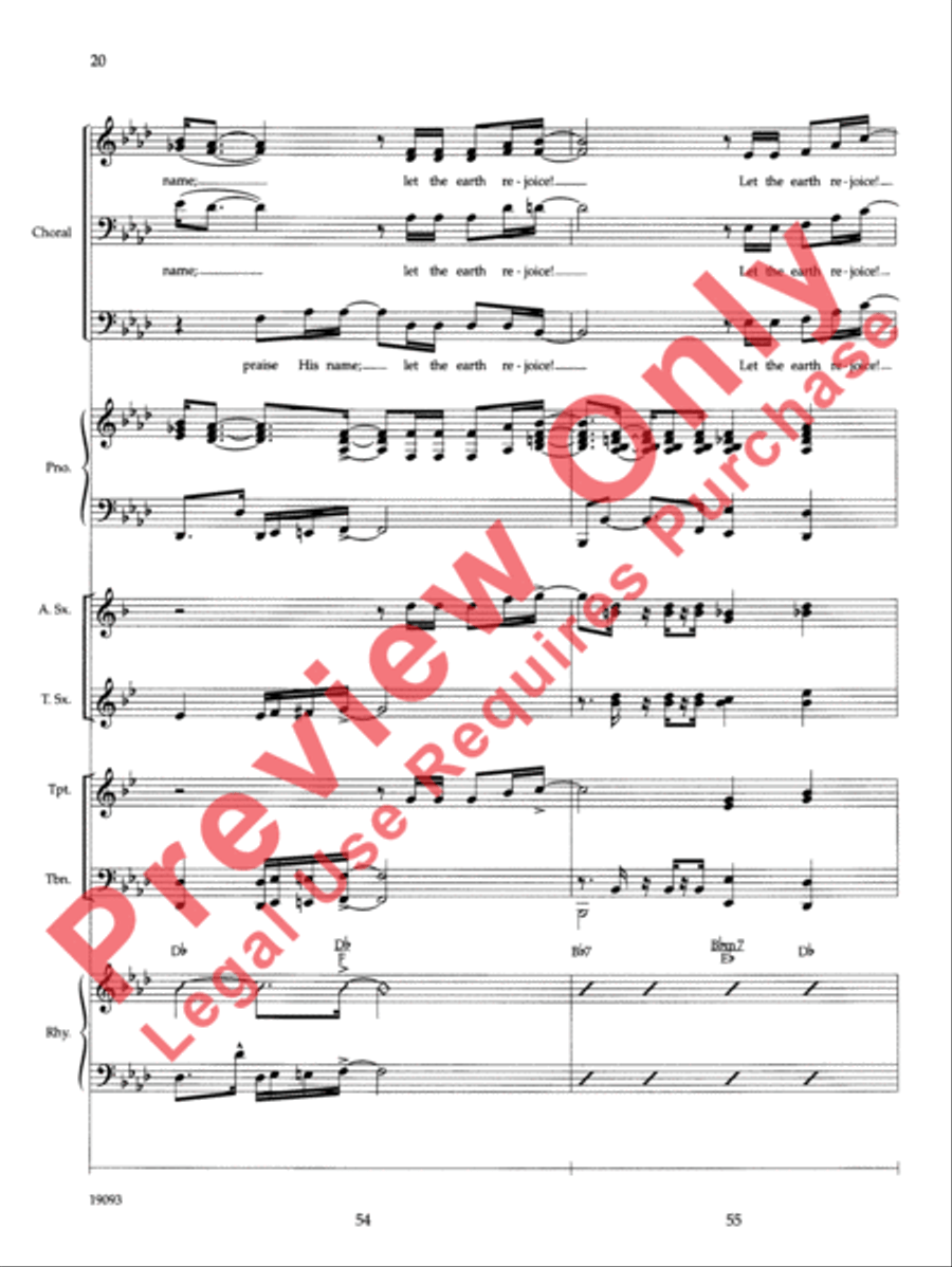 Say It Loud Choir scores gallery preview page 23