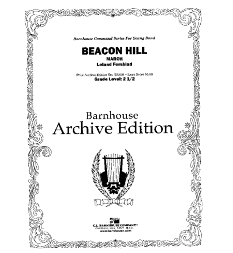 Beacon Hill Beacon Hill Concert Band scores gallery preview page 2